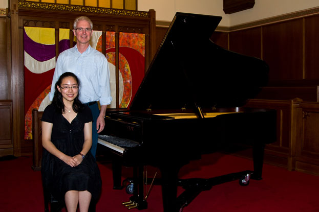 Nicole Linaksita, winner and scholarship recipient of the Intermediate Canadian Piano and runner-up in the Intermediate Piano at the Performing Arts BC 2009 competition